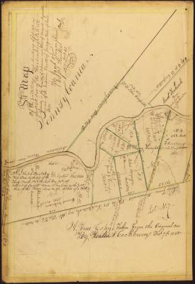 A Map of the Partition and division of Lot No.8 in Great Lot No.35 of the Hardenburgh Patent