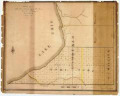 Map of the Holland Company’s purchase 7th, 8th, 9th Ranges, Township 9 (Buffalo Creek Reservation) Erie County, ca. 1800