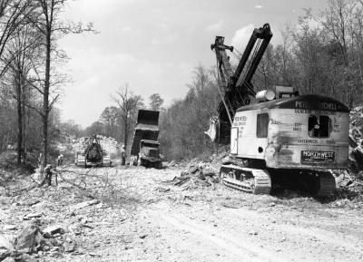 Road work in southern New York