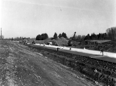 Transportation. Construction photo of Northway
