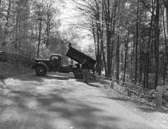 Road work, Chestertown to Hague