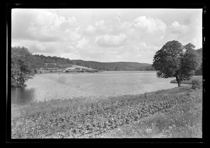 Cherry Plain Refuge, View from East Side of Lake.  View from West Side of Lake.