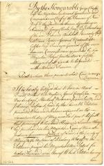 Certificate to Arent Bradt and others for several tracts of land