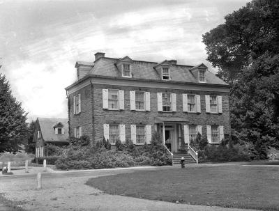 Van Cortland Manor House in the Van Cortland Park, Bronx, New York. June 25, 1938