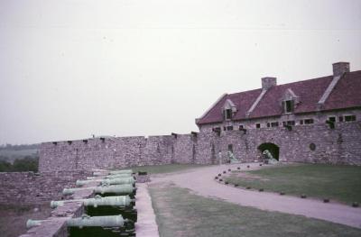 Views of Fort Ticonderoga in Ticonderoga, New York. July 14, 1938