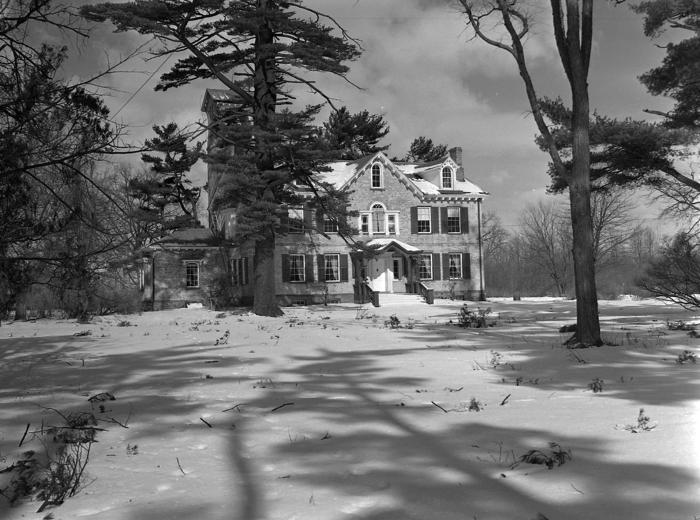 Van Buren House in Kinderhook,  March 7, 1947