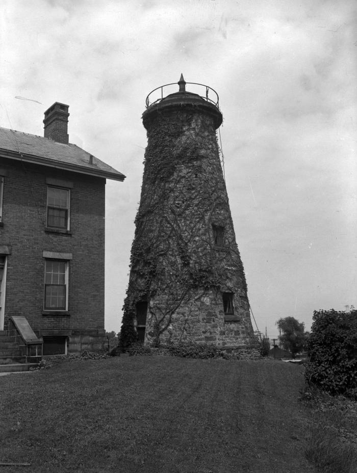 Charlotte-Genesee Lighthouse in Rochester, New York. July 15, 1937