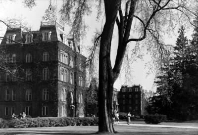 Main Building of Vassar College in Poughkeepsie, New York