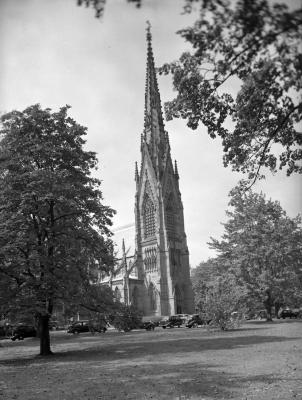 Cathedral of the Incarnation in Garden City, New York. October 9, 1938