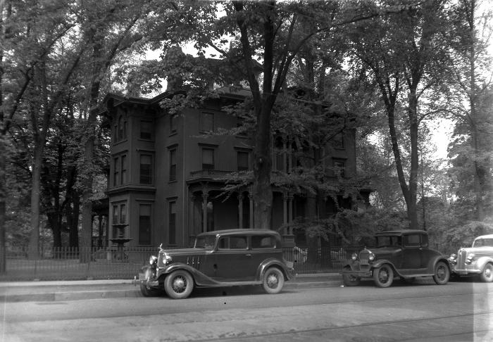 Langdon House, Church and Main Streets in Elmira, New York. September 5, 1927