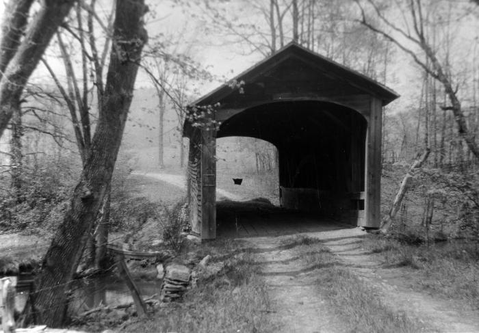 Hyde Hall Bridge in East Springfield, New York