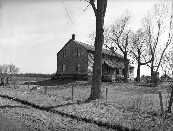 Lieutenant Samuel Tallmadge's Home in Charleston, New York. March, 21 1938