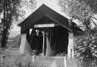 Blenheim Bridge in North Blenheim, New York