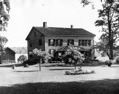 Elmer E. Haller residence in Bennington Center, New York