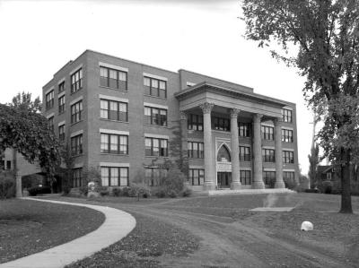 John Rogers Hegeman Hall at Keuka College in Penn Yan, New York. October 10, 1937