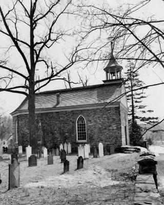 Sleepy Hollow Church in Tarrytown, New York. April 13, 1938