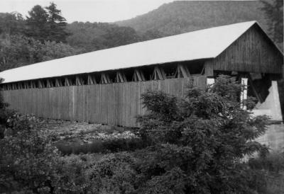 Blenheim Bridge in North Blenheim, New York