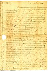 Letter from James Tyler to Robert Leake, Sr., 1768