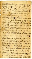 Letter from Ann Leake to Robert W. Leake, 1775