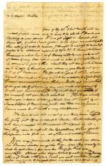 Letter from John G. Leake to Robert W. Leake, 1774