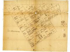 Map of land lots in the Totten and Crossfield Patent, circa 1790s