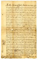 Last Will and Testament of Robert Leake, Sr., 1772