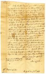 Letter from Ann Leake to Robert W. Leake, 1768