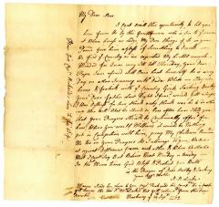 Letter from Ann Leake to John G. Leake and Robert W. Leake, 1769