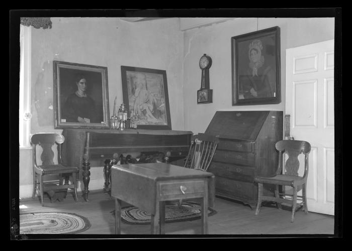 Interior of room in Senate House, Kingston