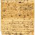 Partial letter, probably from Robert W. Leake to his father, circa 1772