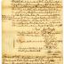 Copy of a land agreement, 1766-1767