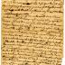 Partial letter, probably from Robert W. Leake to his father, circa 1772