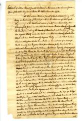 Extract of letters Patent, 1776
