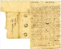 Letter from John Leake to Robert W. Leake regarding business, 1774