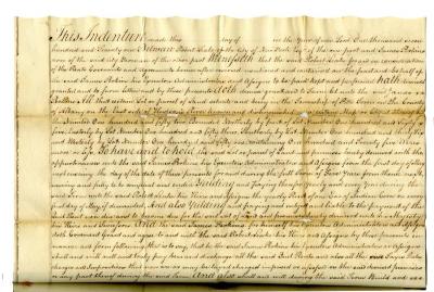 Contract between Robert Leake and James Perkins, 1771