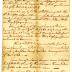 Record of ownership of a lot, circa 1774
