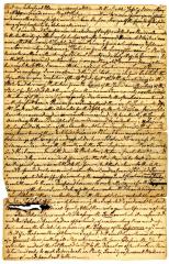 Letter to the Albany Committee, 1777, part 2