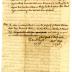 Extract of letters Patent, 1776