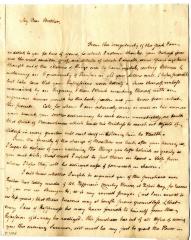 Letter from John G. Leake to Robert W. Leake, 1772