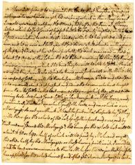 Letter from Robert W. Leake to John Leake, 1773