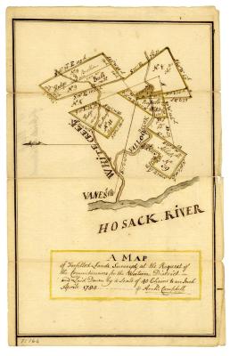 Map of forfeited lands, 1780