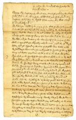 Copy of a legislative act, 1780