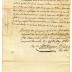 Copy of a legislative act, 1785