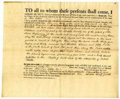 Deed for land in Pittstown, 1810