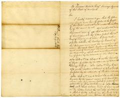 Letter from Benjamin Ford to Simeon De Witt, 1804