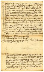 Statement describing land forfeited in Rensselaer County, 1807