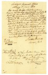 Receipt for the purchase of land in Pittstown, 1810