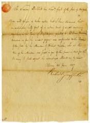 Statement describing land forfeited in Dutchess County, 1807