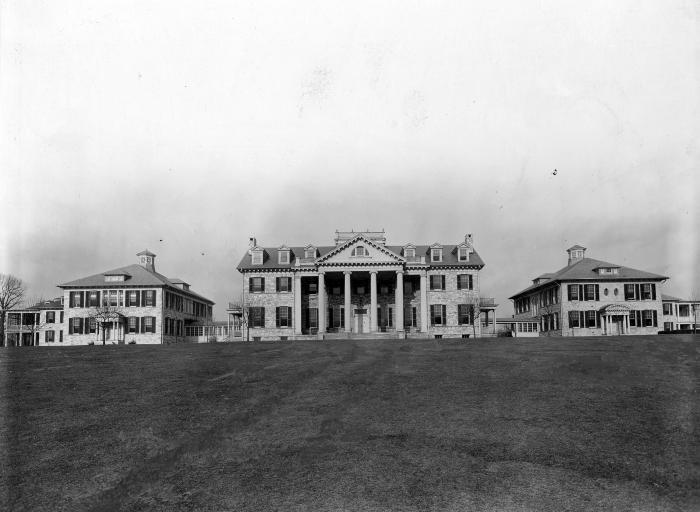 Mental Health Custodial Facilities. Rosewood State Training School, Owings Mills, Maryland