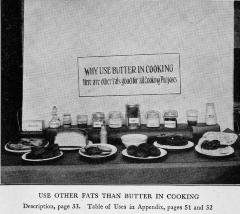 World War I - Why Use Other Fats Than Butter in Cooking Poster